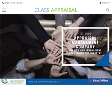 Tablet Screenshot of classappraisal.com